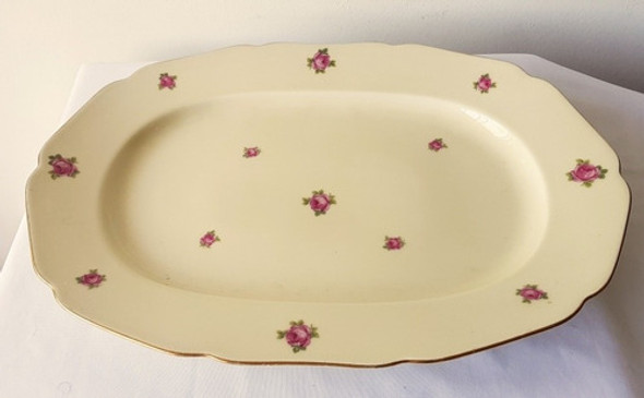 Fuente O Bandeja Grande! 45 Cm X 32 Alemana Muy Shabby 0