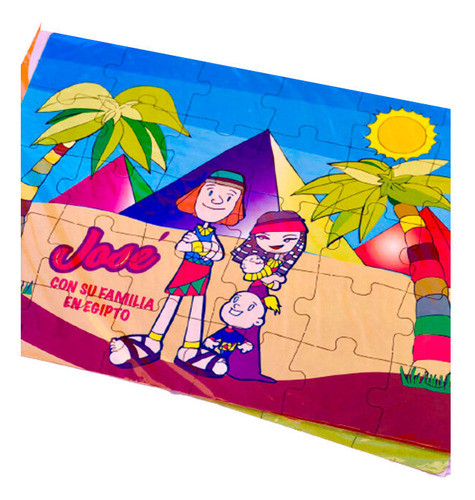 Pack Rompecabezas Personajes Bíblicos X 16 1