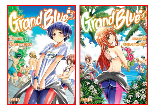 Combo Grand Blue 3 Y 4 - Manga - Ivrea 0 Combo Grand Blue 3 Y 4 - Manga - Ivrea 0