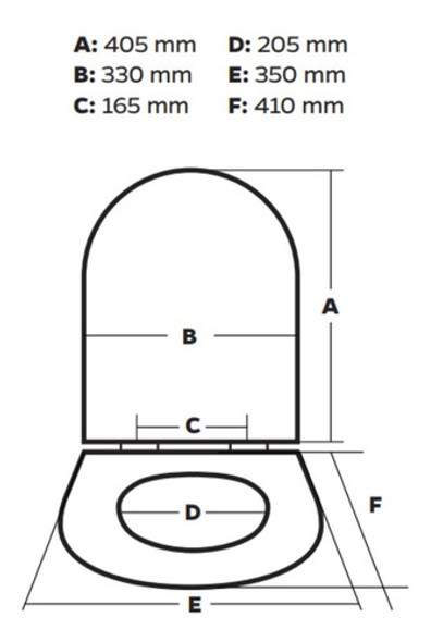 Tabla Inodoro Paravor Vogue Plus Blanco - Derpla 1