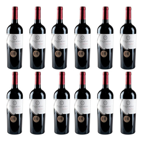 Pack X12 Vino Pizzorno Select Blend Reserva 2018 Febo 0