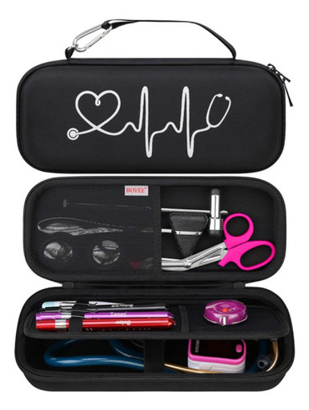 Estuche Rigido P/ Estetoscopio Y Accesorios Medicos Bovke N 0