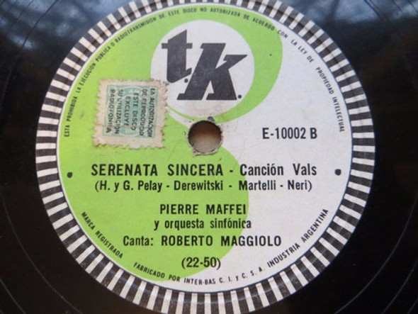 Pierre Maffei Bolero Beguine Fantasia + Serenata Sincera 1 Pierre Maffei Bolero Beguine Fantasia + Serenata Sincera 1