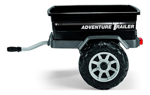 Peg Perego Adventure Trailer Ride On, Color Negro 1