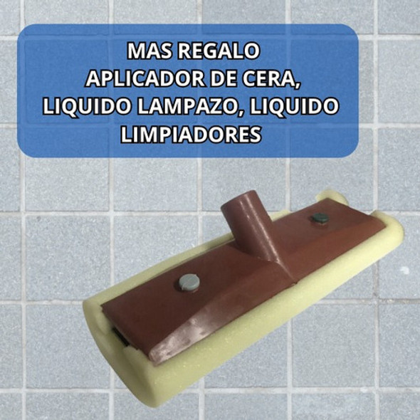 Cera Autobrillo Econo Verde Pisos 10l + Aplicador Regalo 1 Cera Autobrillo Econo Verde Pisos 10l + Aplicador Regalo 1