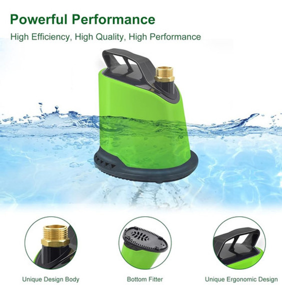 Bomba Sumergible De Cubierta De Piscina Joomoo, Bomba De Sum 1