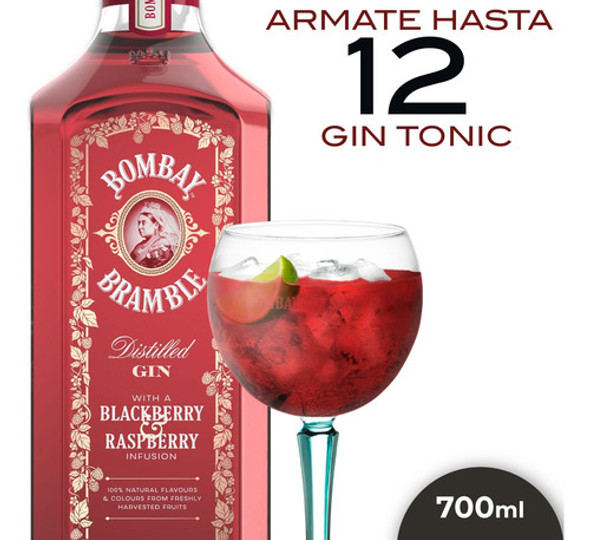 Gin Bombay Bramble 700cc X1 1 Gin Bombay Bramble 700cc X1 1
