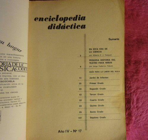 Enciclopedia Didáctica Codex - Año Vi - N° 17 1