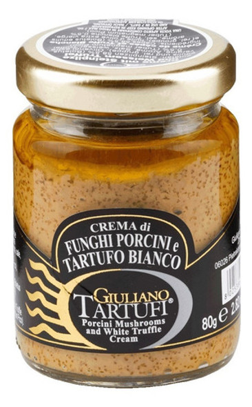 Crema Di Funghi Porcini E Tartufo Bianco 100% Italia 4 X 80g 0 Crema Di Funghi Porcini E Tartufo Bianco 100% Italia 4 X 80g 0
