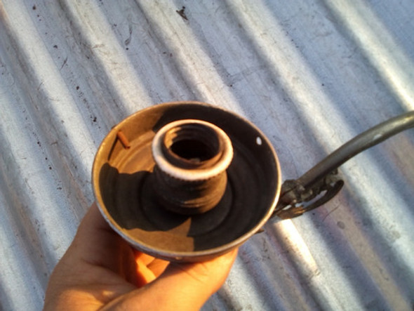 Antiguo Brazo Araña Bronce Niquelado 26cm Prof. - 16cm Alto 1 Antiguo Brazo Araña Bronce Niquelado 26cm Prof. - 16cm Alto 1