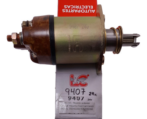 Automatico Solenoide Perkins Indiel Modelo Viejo 24v 0