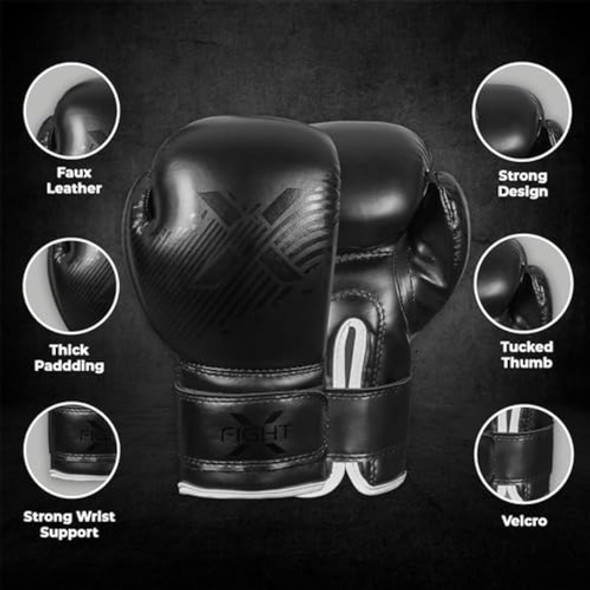 Fightx Guantes De Boxeo Para Niños, 4 Onzas, 6 1 Fightx Guantes De Boxeo Para Niños, 4 Onzas, 6 1