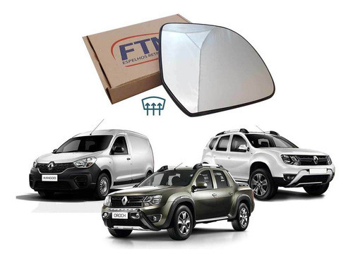 Vidrio Espejo Duster Oroch 2015 A C/calefa.izquier 1