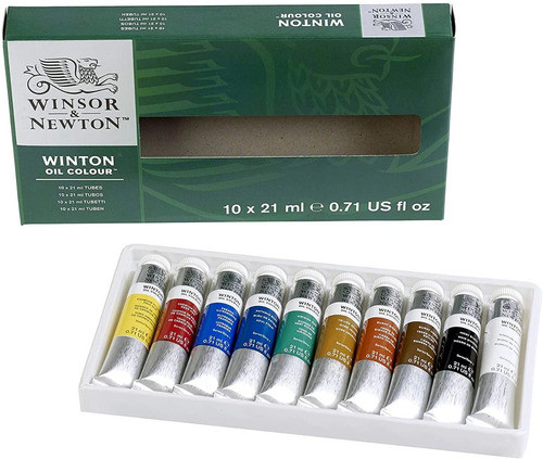 Set Óleos Winton Winsor & Newton - 10 Colores Caja Cerrada 1