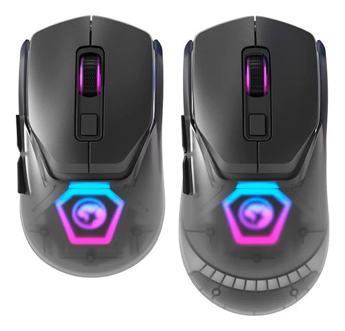 Mouse Gaming Bt Marvo Pro 19000dpi Rgb Puños Intercambiable 1