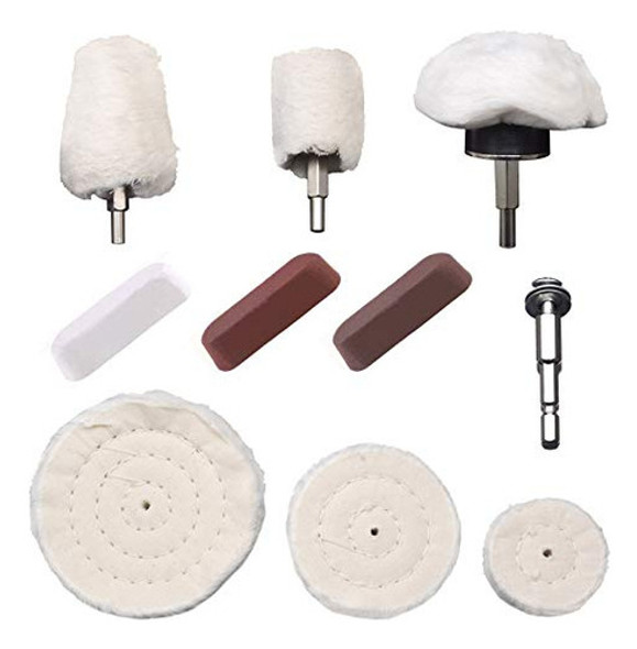 10 Pcs Kit De Rueda De Pulido Juego De Ruedas De Pulido... 0