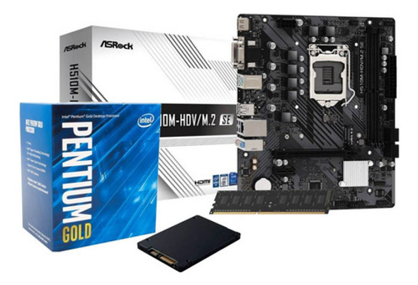 Pc Gamer Intel Dc G6400 16gb 240gb Ssd Gt1030 Gab Gamer 1