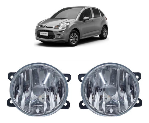 Juego Faros Auxiliares Citroen C3 2013 2014 2015 2016 2017 0