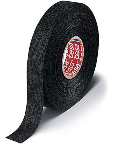 Cinta Tesa Black Fuzzy Fleece Interior Wire Loom Arnés Para 0