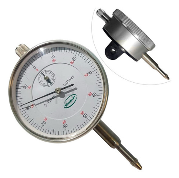 Comparador Centesimal Rango 0-10 Mm Resolución 0,01 Mm 0