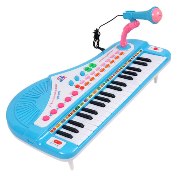 Juguete Musical Piano De 37 Clave Teclado Electrónico Con Mi 0