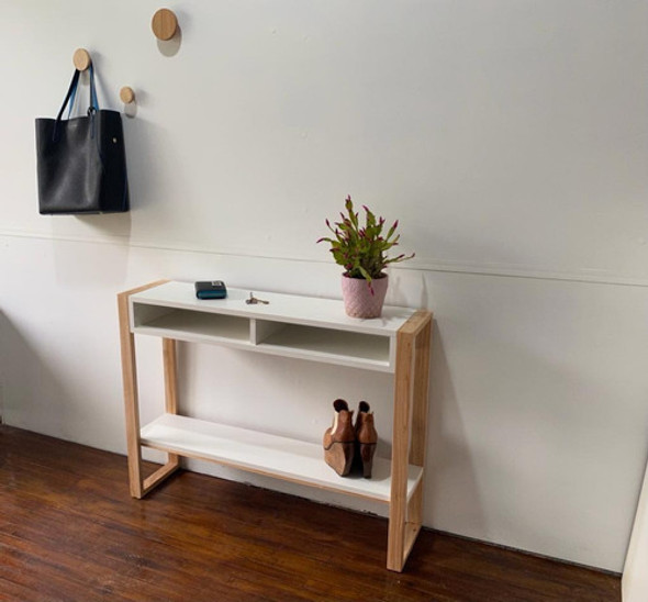 Mesa Recibidor De Arrime Paraiso Melamina Nordico Decoracion 0