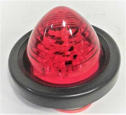 Farol Trasero Moto Universal Led 72mm  (sin Base) Solo Posic 0