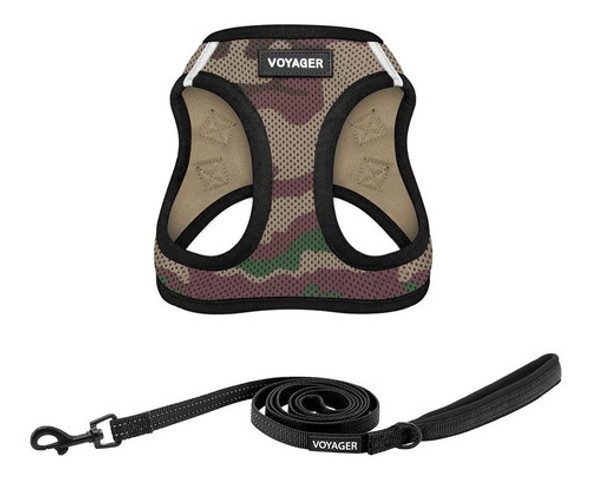Pretal Arnes + Correa P/gatos Y Perros Talle Xs - Camuflaje 0 Pretal Arnes + Correa P/gatos Y Perros Talle Xs - Camuflaje 0