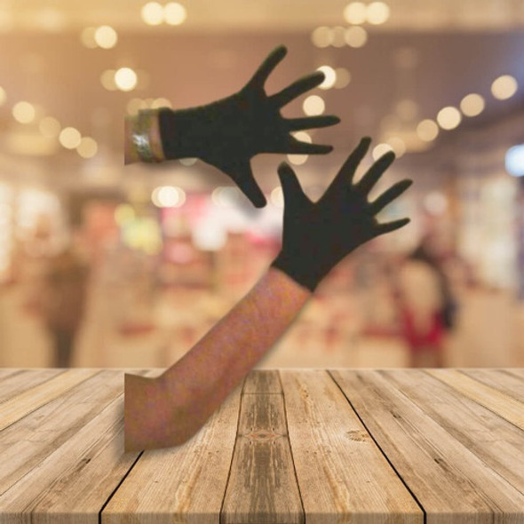 Guantes Negros Hipoalergenicos X Hombre Puro Algodon T9 T 10 1