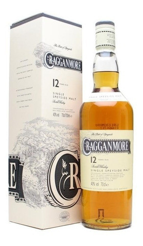 Whisky Single Malt Cragganmore 12 Años 700ml. En Estuche 1