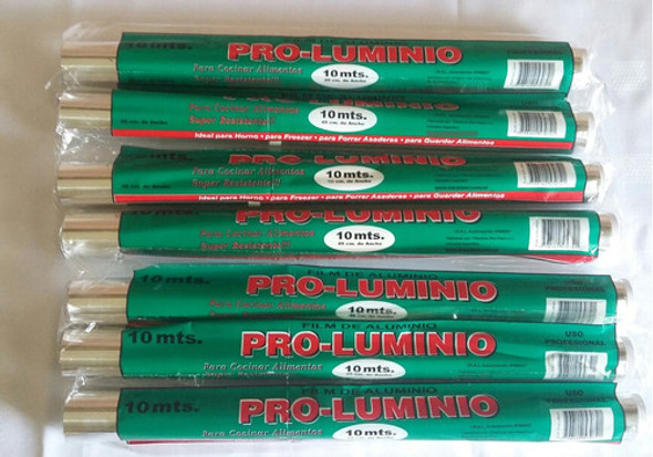 Rollo Papel Aluminio Para Cocina Hogareño 45cmx10mts 10 (u.) 1 Rollo Papel Aluminio Para Cocina Hogareño 45cmx10mts 10 (u.) 1