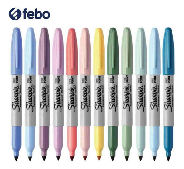 Marcador Sharpie Fino Mistico X1 Verde Oscuro Pastel 1 Marcador Sharpie Fino Mistico X1 Verde Oscuro Pastel 1