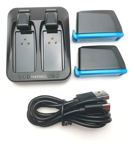 Cargador Doble Puerto Usb-c Para Sram Axs/etap, 2x 300mah 1