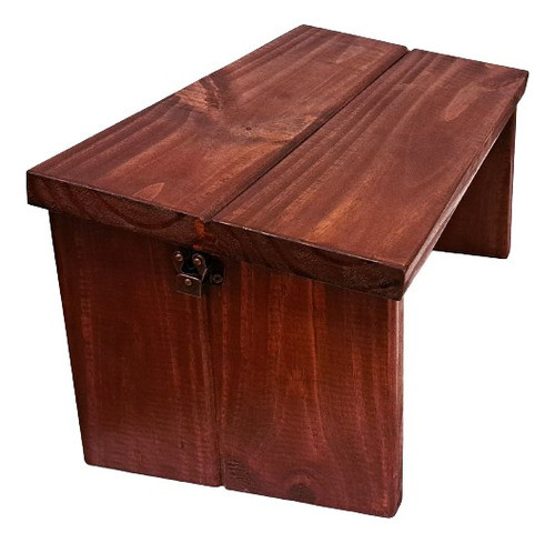 Banco Postura Seiza Pi Meditación Yoga Plegable Barniz Envío 0