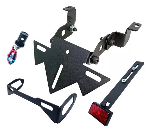 Portamatricula Rebatible Kawasaki Er6n 09+ Mk Motos #03 0