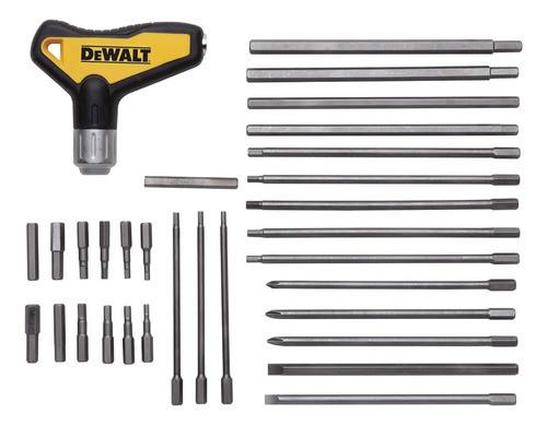 Dewalt Dwht70265 Juego De Manijas En T Con Trinquete, 31 Pie 1