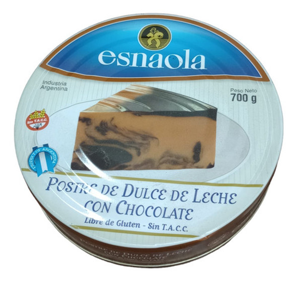Postre Dulce De Leche Con Chocolate Esnaola 700 G S/tacc X6 0 Postre Dulce De Leche Con Chocolate Esnaola 700 G S/tacc X6 0
