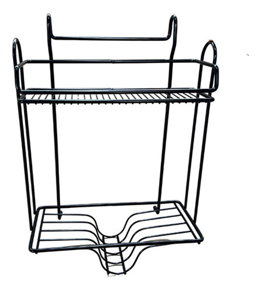 Organizador Platos Cubiertero Barral 50 Cm Negro ( 7 ) 1