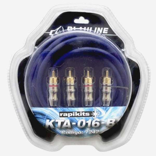 Cable Rca De Lujo Reforzado 5 Mts Con Remoto Potencia Audio 1