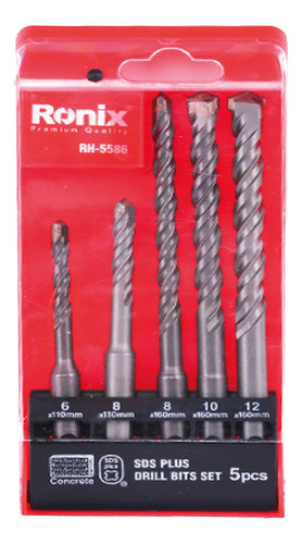 Juego De 5 Mechas Sds Plus Ronix H15rh-5586 0