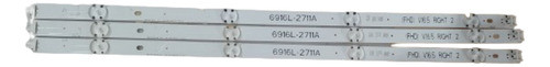 Tira 4 Led 6916l-2711a Tv LG 49lh5700 0