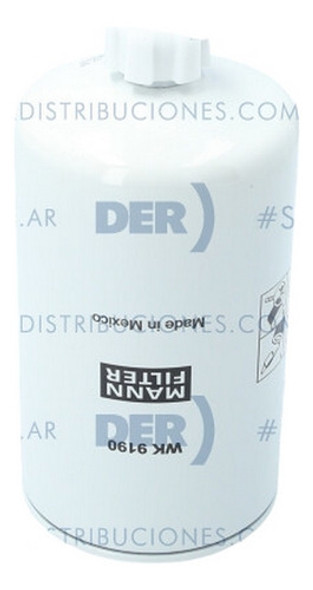 Filtro Combustible Komatsu Excavadoras Mann 0