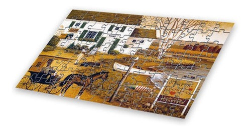 Puzzle American Country Rompecabezas Ditoys Pr 1
