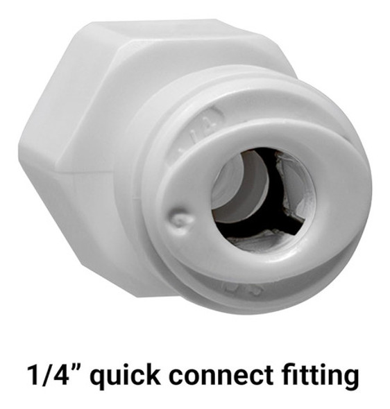 Adaptador De Conexión Rápida De 1/4  Boquilla Del Grifo Filt 1 Adaptador De Conexión Rápida De 1/4  Boquilla Del Grifo Filt 1