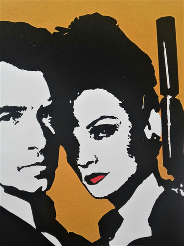 James Bond Pierce Brosnan Poster A4 Goldeneye 0