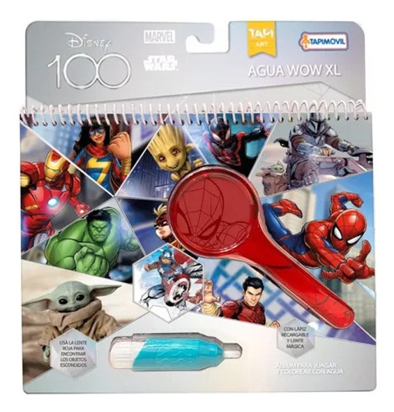 Agua Wow Xl Grande Lapiz Recargable Lupa Marvel Star Wars 1 Agua Wow Xl Grande Lapiz Recargable Lupa Marvel Star Wars 1