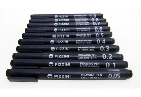 Estilografo Pizzini Punta 0.1 A 0.8 Pack X5 Surtido 0 Estilografo Pizzini Punta 0.1 A 0.8 Pack X5 Surtido 0