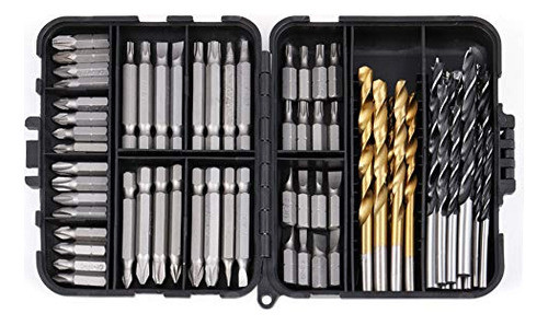 Conjunto De Bits De Broca 100 Pcs Ultimate Bit Bit Set ... 1