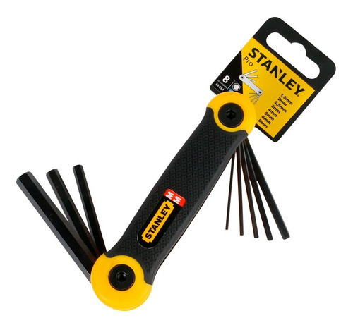 Set X8 Llaves Hexagonales Pro 69-264 Stanley 69-264 0