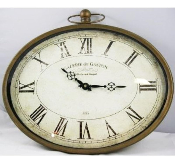 Reloj De Pared Francés Ovalado De Estilo Vintage Galerie Du 1 Reloj De Pared Francés Ovalado De Estilo Vintage Galerie Du 1